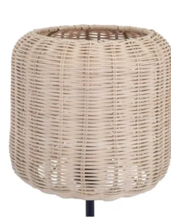 Lámpara de mesa Cortic - FORLIGHT - Lámpara de ratán natural