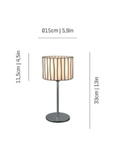 Lámpara de mesa Curvas - a-emotional light - Lámpara de vidrio