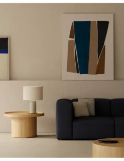 Lámpara de mesa Dab – Aromas – Lámpara decorativa de cerámica, Pantalla incluida