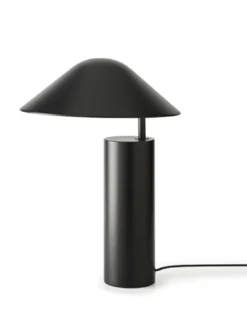 Lámpara de mesa Damo - Aromas. Lámpara decorativa de mesa en acero color negro