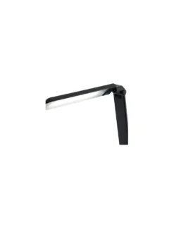 Lámpara de mesa de ABS LED regulable en intensidad con enchufe para USB en negro 4000K – Anouk – Faro