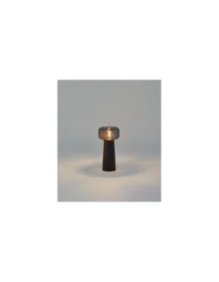Lámpara de mesa de cristal Faro - Mantra - Diseño vintage moderno y sofisticado