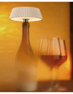 Lámpara de mesa de exterior Relax - Mantra - Lámpara tapón de botella, táctil y regulable