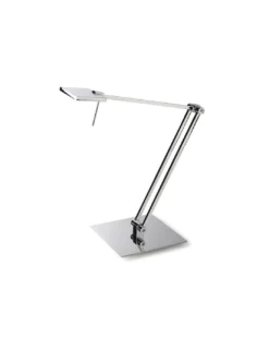 Lámpara de mesa Del - Pujol - Lámpara de escritorio orientable en cromo