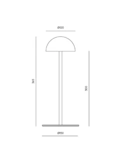 Lámpara de mesa Dussa – Aromas – Lámpara de mármol en 3 acabados, LED 2700K