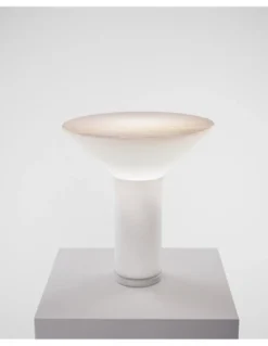 Lámpara de mesa Era – a-emotional light – Lámpara de vidrio artesanal, Altura: 37 cm