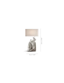 Lámpara de mesa Familia - Lladró - Lámpara decorativa de porcelana