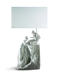 Lámpara de mesa Familia - Lladró - Lámpara decorativa de porcelana