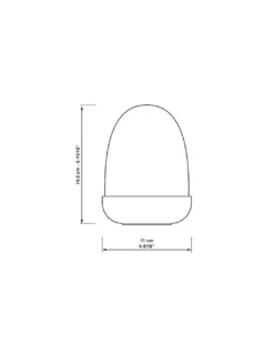 Lámpara de mesa Flor Cerezo Dome - Lladró