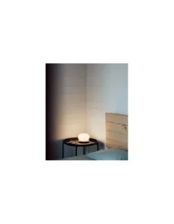 Lámpara de mesa Knock - Milán - Lámpara decorativa ovalada en vidrio soplado