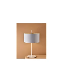 Lámpara de mesa Lola - B.lux - Diseño elegante en blanco o negro