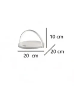 Lámpara de mesa Luxo - AJP - Lámpara blanca con cargador inalámbrico