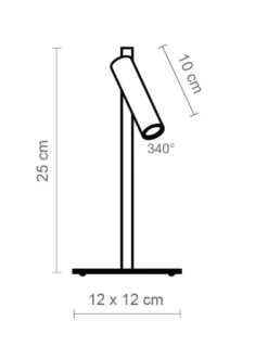 Lámpara de mesa Manhattan – Luxcambra – Lámpara de escritorio orientable