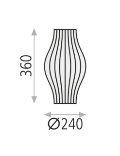 Lámpara de Mesa Mirta - ACB - Iluminación decorativa, estilo moderno