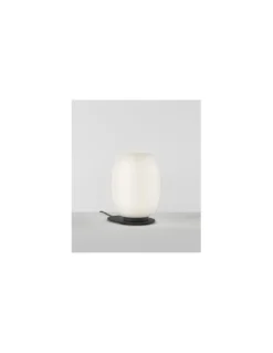 Lámpara de mesa Misko - B.lux - Diseño japonés, pantalla de cristal en 3 tamaños