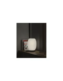 Lámpara de mesa Misko - B.lux - Diseño japonés, pantalla de cristal en 3 tamaños
