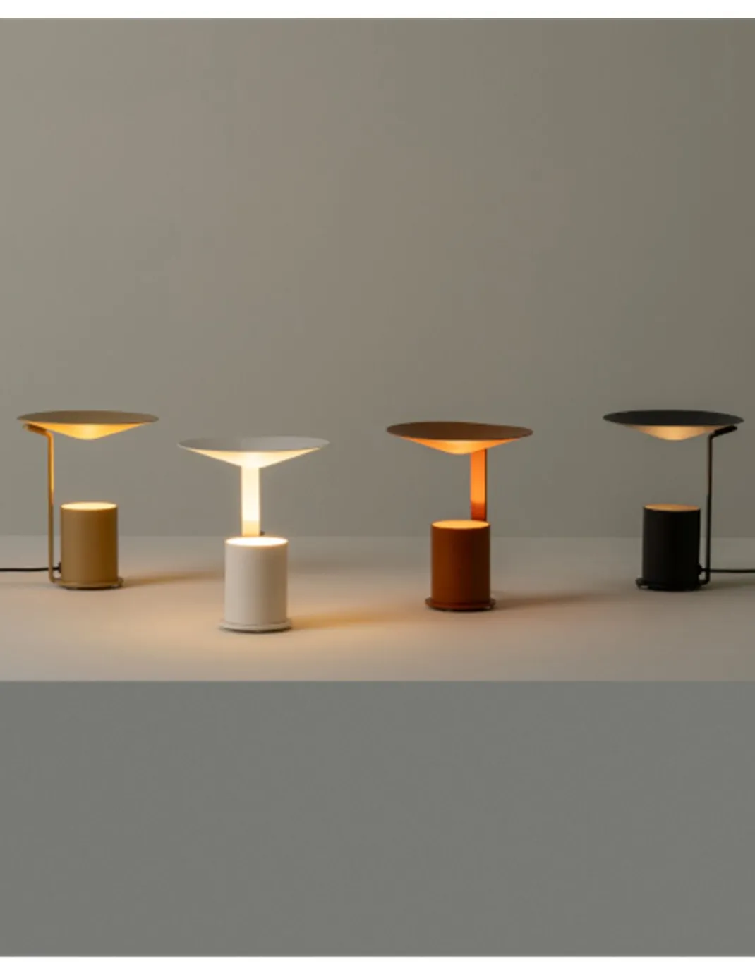 Lámpara de mesa Mokka - Milan - Lámpara minimalista decorativa