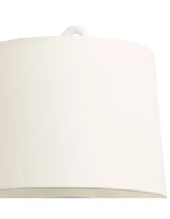 Lámpara de mesa Montreal - Faro - Estructura blanca + pantalla blanca o beige