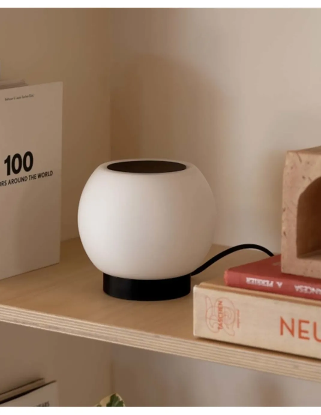 Lámpara de mesa Moy - Faro - Lámpara minimalista negra
