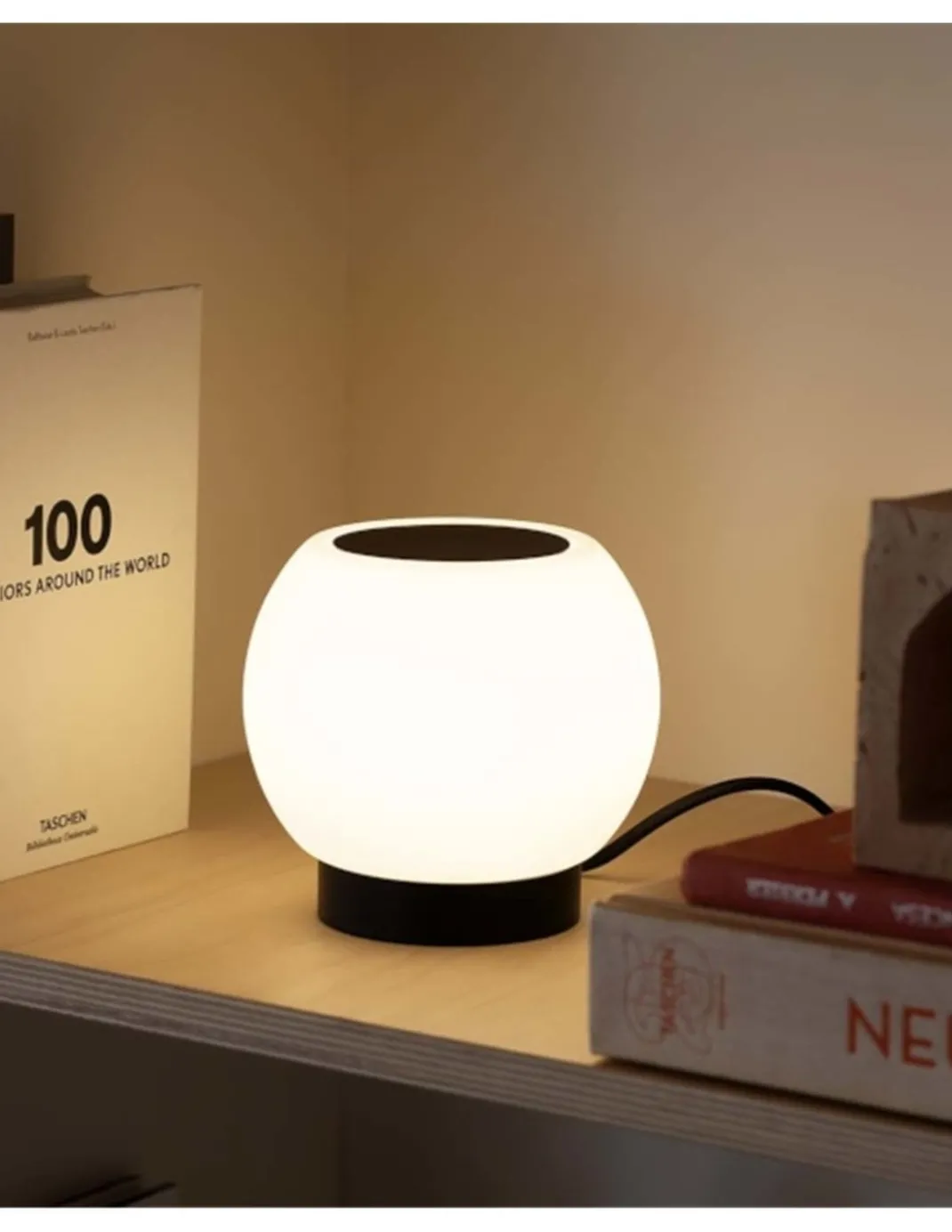 Lámpara de mesa Moy - Faro - Lámpara minimalista negra