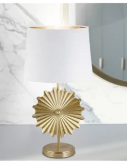 Lámpara de mesa Oris - AJP - Lámpara decorativa dorada