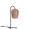 Lámpara de mesa Pikul - PET Lamp - Pantalla colgante de fibra natural de bambú