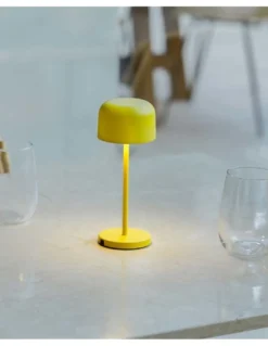 Lámpara de mesa portátil Mavis - Faro - Lámpara de exterior tátcil y regulable