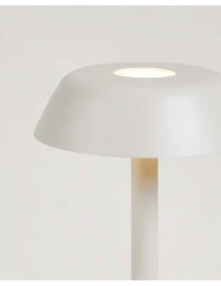 Lámpara de mesa Sarria L – Luxcambra – Diseño moderno en blanco