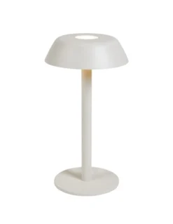 Lámpara de mesa Sarria L – Luxcambra – Diseño moderno en blanco