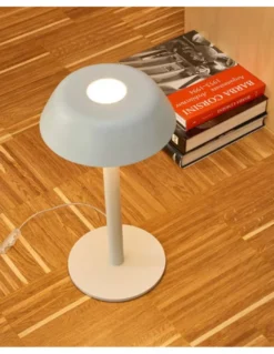 Lámpara de mesa Sarria L – Luxcambra – Diseño moderno en blanco