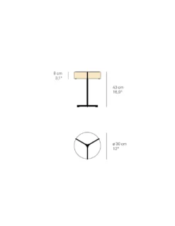 Lámpara de Mesa Thesis - LZF - Lámpara de diseño elegante, en madera