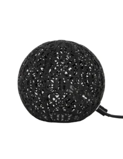 Lámpara de mesa Ticam – AJP – Diseño oriental negro