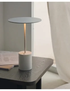 Lámpara de mesa Yoru Big - Arkoslight - Diseño minimalista en blanco o negro