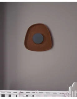 Lámpara de pared Acustic - Mantra - Aplique acústico orgánico, acabado café