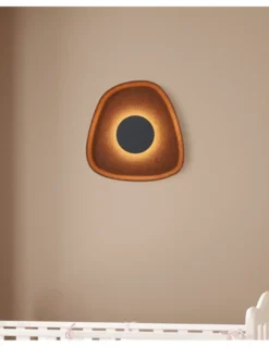 Lámpara de pared Acustic - Mantra - Aplique acústico orgánico, acabado café