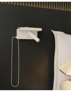 Lámpara de pared Beam – Beneito & Faure – Foco orientable con USB-C