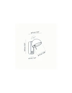 Lámpara de pared Beddy - Bover