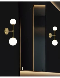 Lámpara de pared Cosmica – AJP – Lámpara tipo bola decorativa de latón