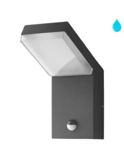 Lámpara de pared de exterior Tech S - Conalux - Lámpara con sensor de movimiento, LED regulable