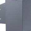 Lámpara de pared de exterior Tower - Iberlamp - Aplique antracita con doble iluminación