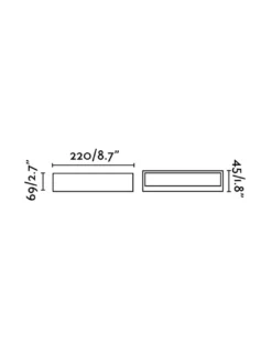 Lámpara de pared de exterior Toluca – Faro – Aplique LED 3000K, Aluminio satinado, 22 cm