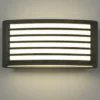 Lámpara de pared de exterior Zenitha - FORLIGHT - Lámpara LED negra