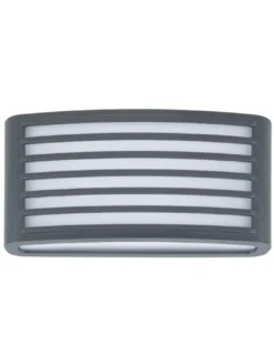 Lámpara de pared de exterior Zenitha - FORLIGHT - Lámpara LED negra