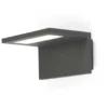 Lámpara de pared Ele - Faro - Lámpara de exterior en gris oscuro