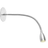 Lámpara de pared empotrable Loke - Faro - Brazo orientable en cromo