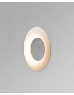 Lámpara de pared empotrable Navi – Faro – Lámpara de yeso blanco, LED 3000K, 27 cm