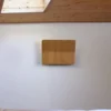 Lámpara de pared Kito – Luxcambra – Pantalla de madera de roble, Lámpara LED
