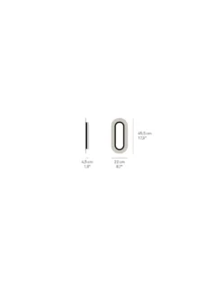 Lámpara de pared Lens Oval - LZF