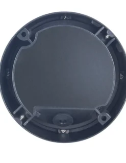 Lámpara de pared One - FORLIGHT - Aplique de exterior LED, formato circular, negro