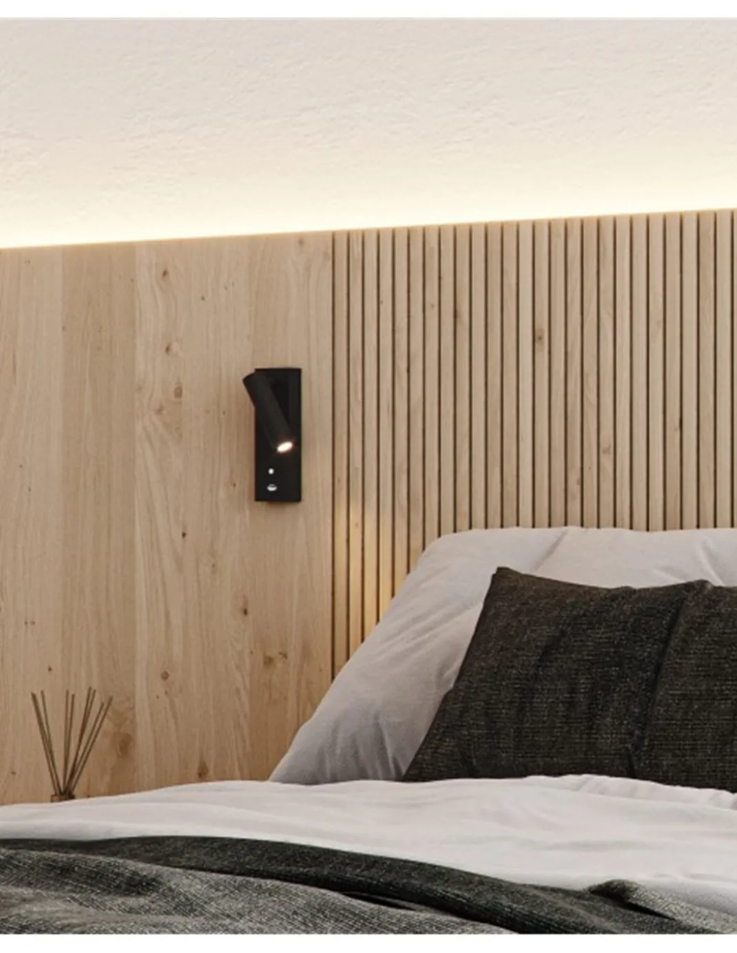 Lámpara de pared Pure – Beneito & Faure – Lámpara de lectura orientable